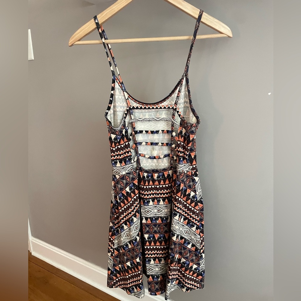Aztec Print Mini Dress - Picture 4 of 4